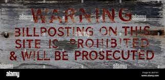 Prohíben los pósters en Londres