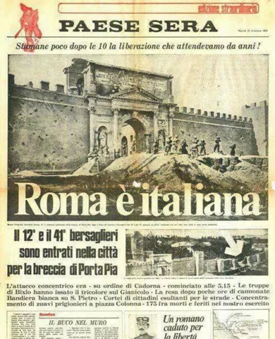 Breccia di Porta Pia