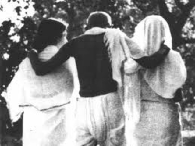 ·Gandhi is assassinated by Nathuram Vinayuk Godse, a Hindu nationalist.