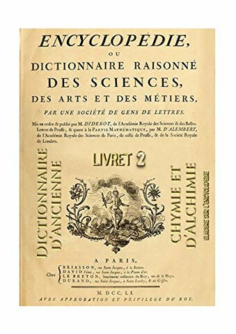 Pubblicazione dell'Encyclopédie