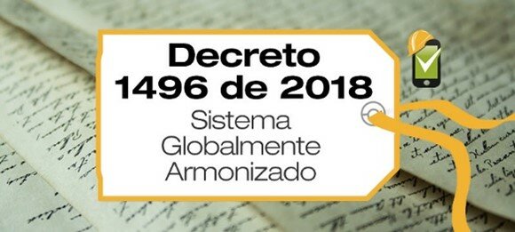 Decreto 1496 de 2018 (agosto 6), Ministerio del Trabajo, Ministerio de Salud y Protección social, Ministerio de agricultura, Ministerios de comercio e Industria, Ministerio de Transporte.