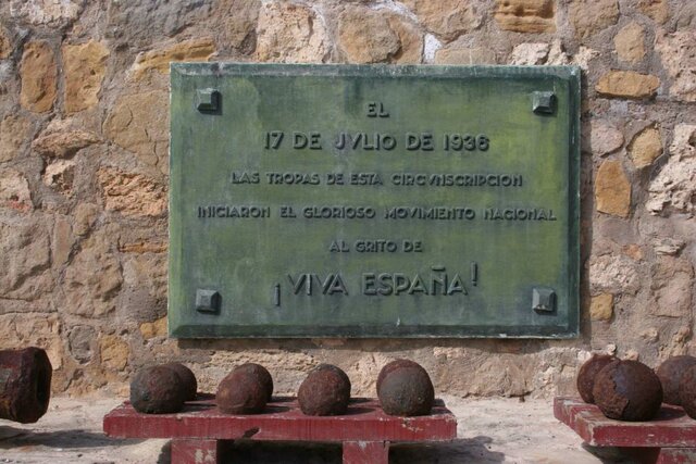 Inicio del alzamiento militar en Melilla