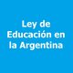 Ley de educación