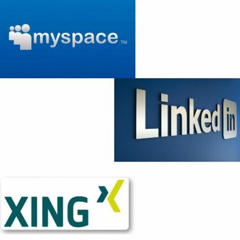 Myspace, Linkedin, Xing