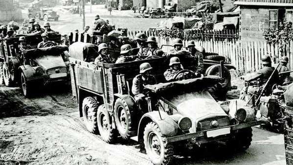 Inicio de la invasión de Polonia por parte de Alemania.