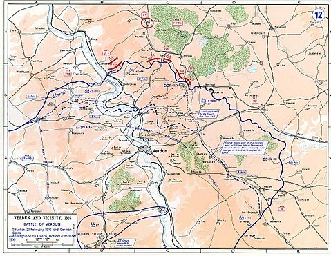 La battaglia di Verdun