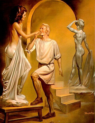 Pygmalion et Galatée