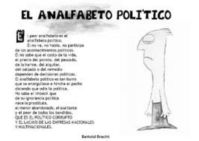 Analfabeta político