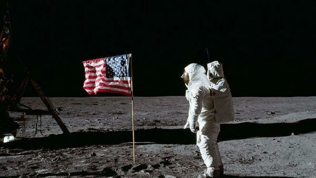 La llegada del hombre a la luna