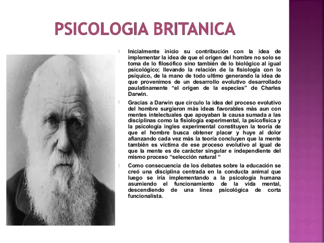 PSICOLOGIA BRITANICA