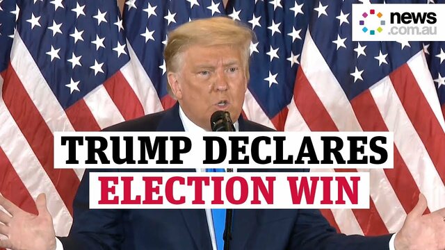 Trump se declara victorioso