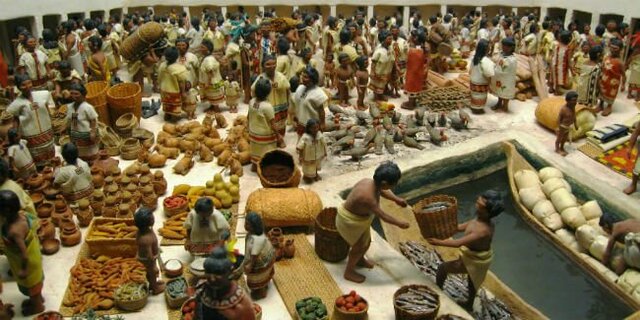 Figura de tianguis ó Tiantiztli