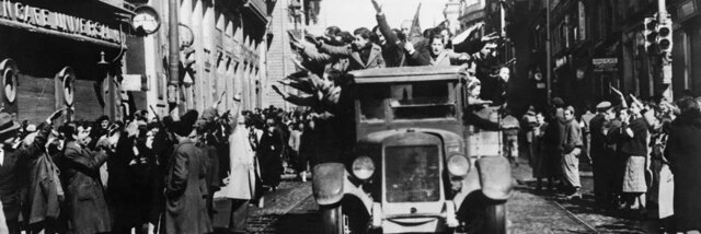 Las tropas de Franco entran en Madrid