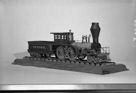 First telegraph used to communicate train departures