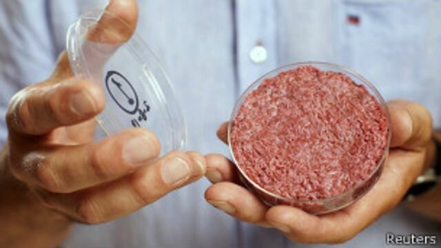 Hamburguesa de laboratorio