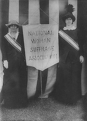 Two Main Suffrage Groups Are Formed