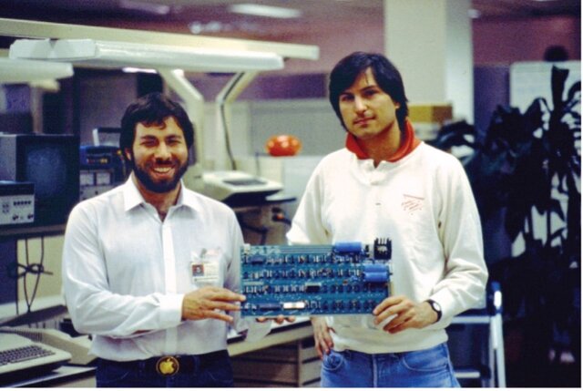 Woz and Steve Jobs