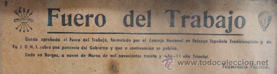 Aprovación del Fuero del Trabajo