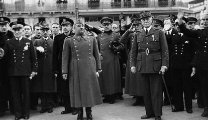 Inglaterra y Francia reconocer el Gobierno de Franco