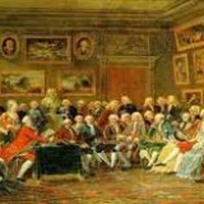 Timeline: Personajes ilustrados del siglo XVIII