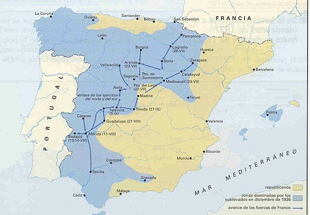 LA GUERRA DE COLUMNAS