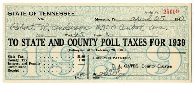 Poll Taxes