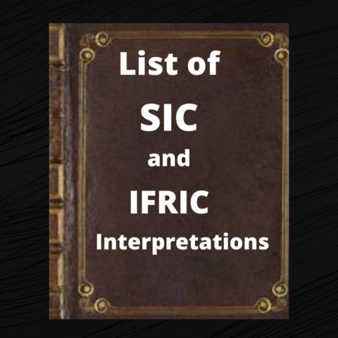 Se renombra el SIC a IFRIC.