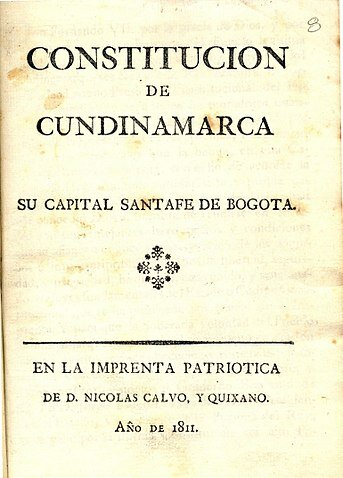 Constitución de Cundinamarca