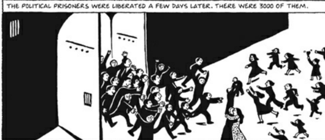 Liberation of political prisoner