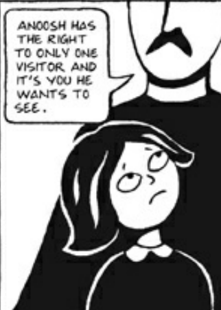 The arrest/execution of Anoosh