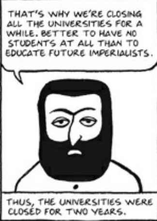 Closure of universities