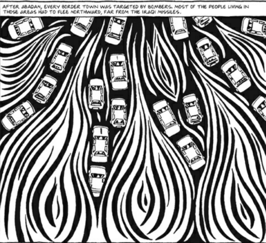 Border towns were targeted by Iraqi bombers