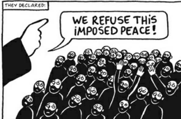 It seemed like the war was ending, with Iraq proposing a settlement and Saudi-Arabia being willing to fund reconstruction. The Iranian government refused.