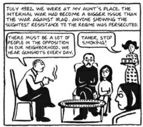 The internal war had become worse than the Iraq-Iran war, the regime was incredibly strict