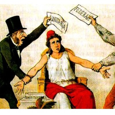 Timeline: FEDERALES Y UNITARIOS 1820-1840