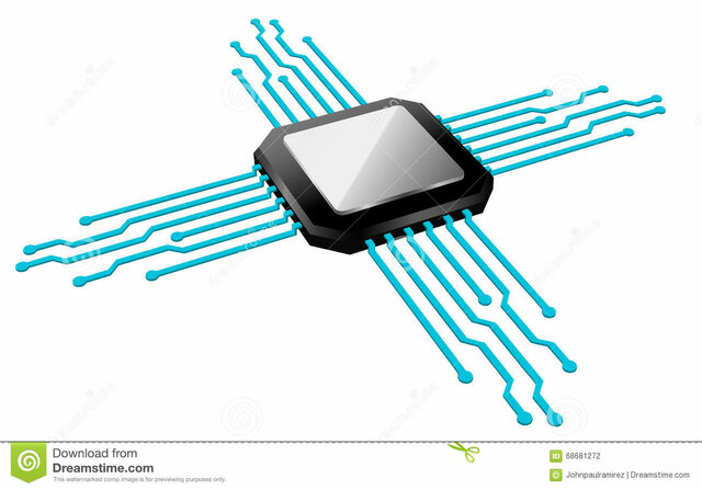 Aparece el microchip y el microprocesador para las PC.