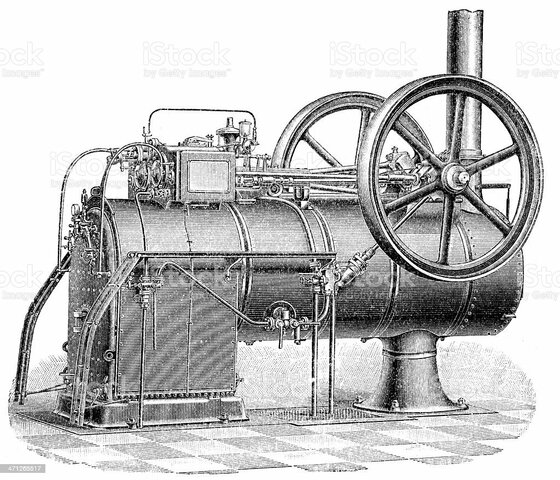 Motor a vapor