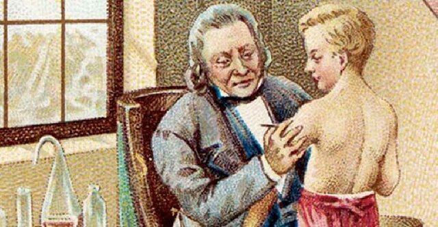 Primera vacuna por  Edward Jenner