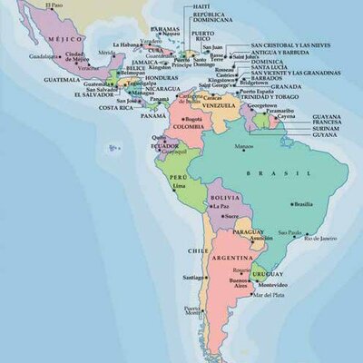 Timeline: LATINOAMÉRICA - PROCESOS  DE  INDEPENDENCIA