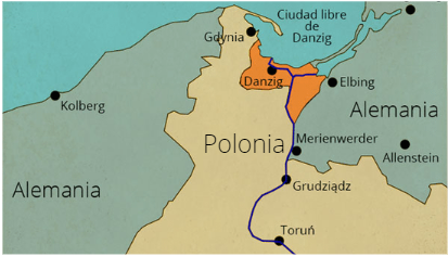 crisis polaca y corredor de Danzig