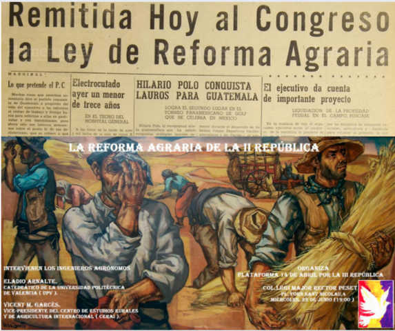 La Ley de Reforma Agraria