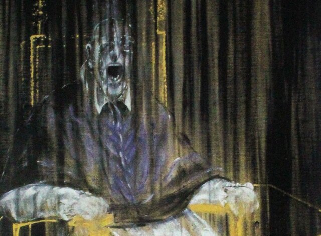 "Estudio del Retrato del Papa Inocencio X de Velázquez"