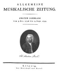 Leipziger Allgemeine Musikalische Zeitung erscheint