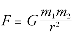 Es formula la llei de la gravetat universal
