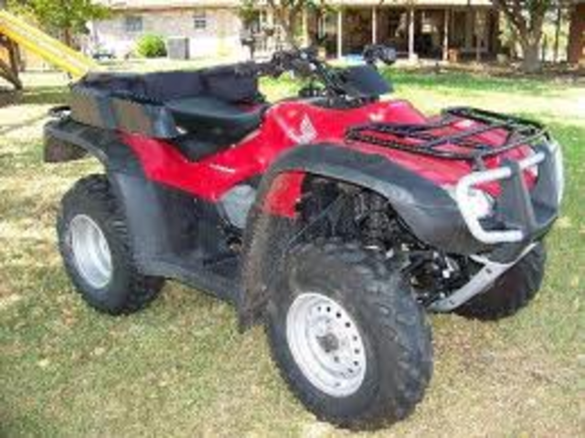 7.mon premier fois conduire un 4 roue.