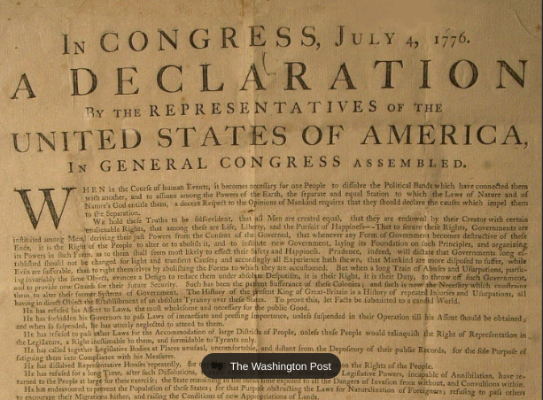 Declaration of Independence