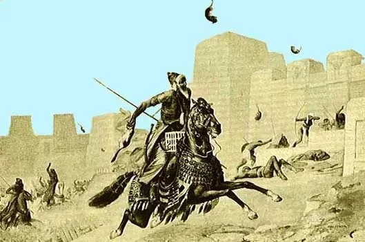 El rey persa Cambyse conquista Egipto