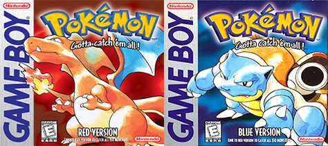 Pokemon Red and Blue are released in the US