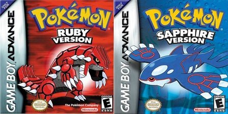 Pokemon Ruby and Sapphire are released (Gen 3)