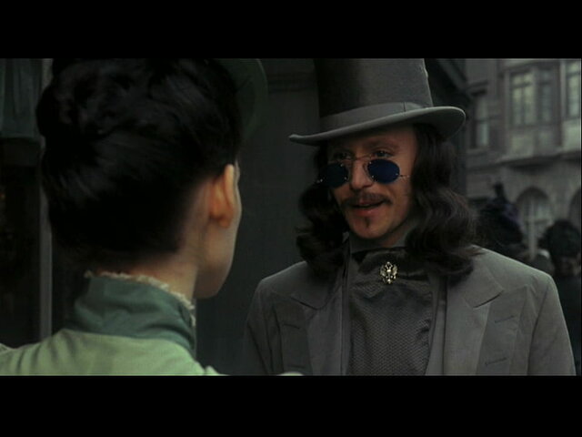 Dracula looking for Mina